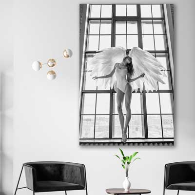 Angel Love One - part of our high quality fashion canvas wall art and prints collection