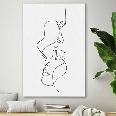 Warmth - part of our high quality fashion canvas wall art and prints collection