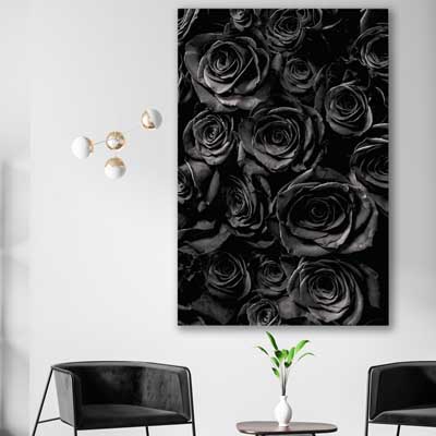 floral print of Hidden Roses