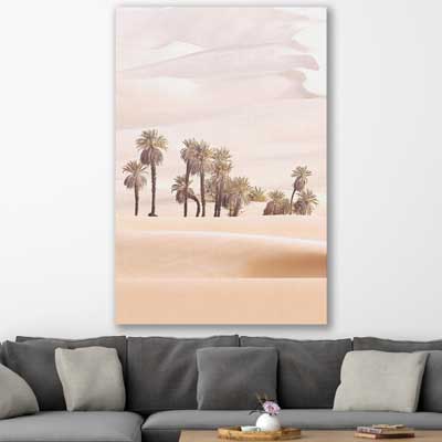 floral print of Desert Dunes