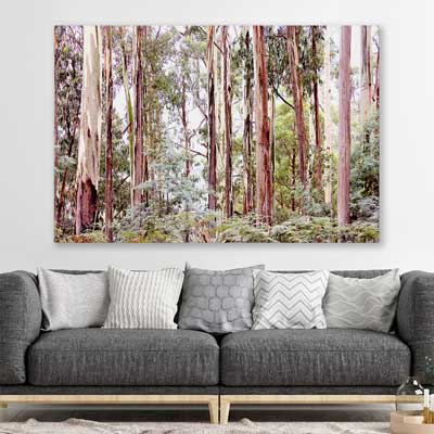 floral print of Victorian Forest