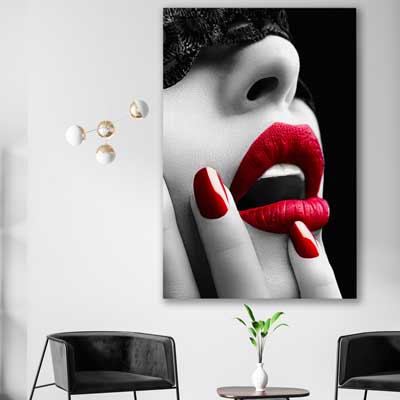 Lips Wall Art | Lip Canvas Prints Online