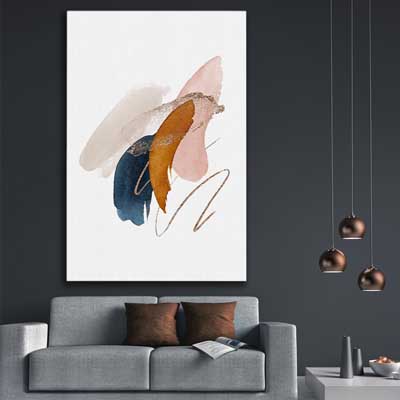 Abstract Strokes Two - part of our high quality canvas abstract wall art collection