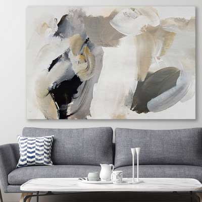 Cosy Neutral - part of our high quality canvas abstract wall art collection