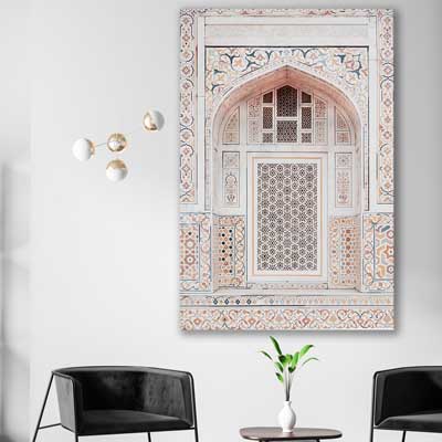 Taj in Arga is a high quality canvas print in our city skyline, travel prints and maps collection
