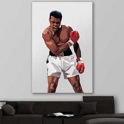 Muhammad Ali - part of our celebrities, rapper and hip hop prints wall art collection