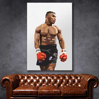 Mike Tyson - part of our celebrities, rapper and hip hop prints wall art collection