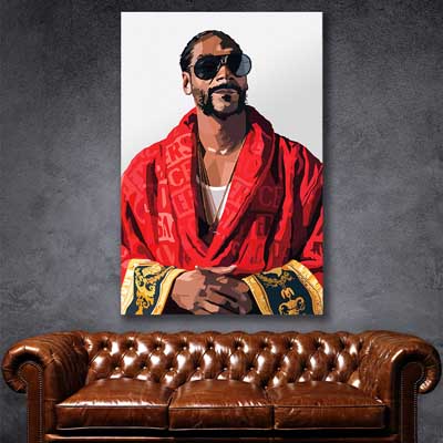 Snoop Dogg - part of our celebrities, rapper and hip hop prints wall art collection